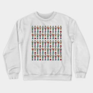 Nutcracker Pattern Crewneck Sweatshirt